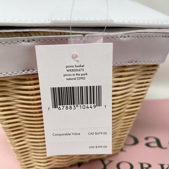 Kate Spade Picnic in the Park Basket - Picture 4 of 11